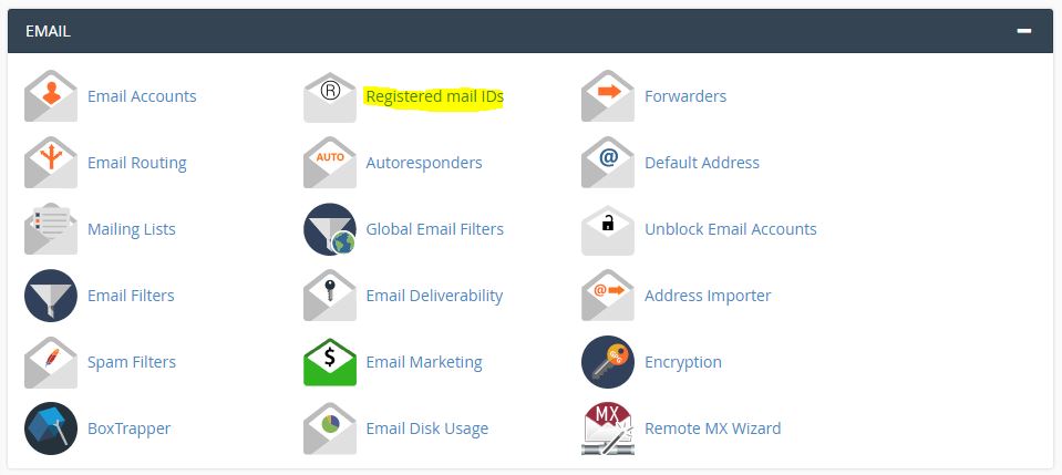 Registe Mail ID