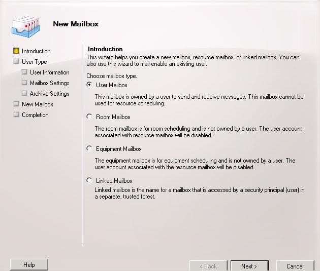 Exchange Management Console