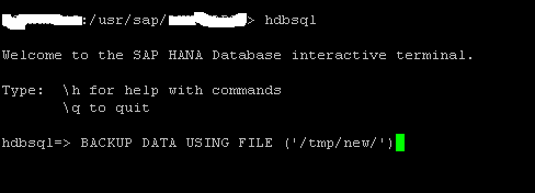 HOW TO BACKUP THE DATABASE THROUGH COMMANDLINE