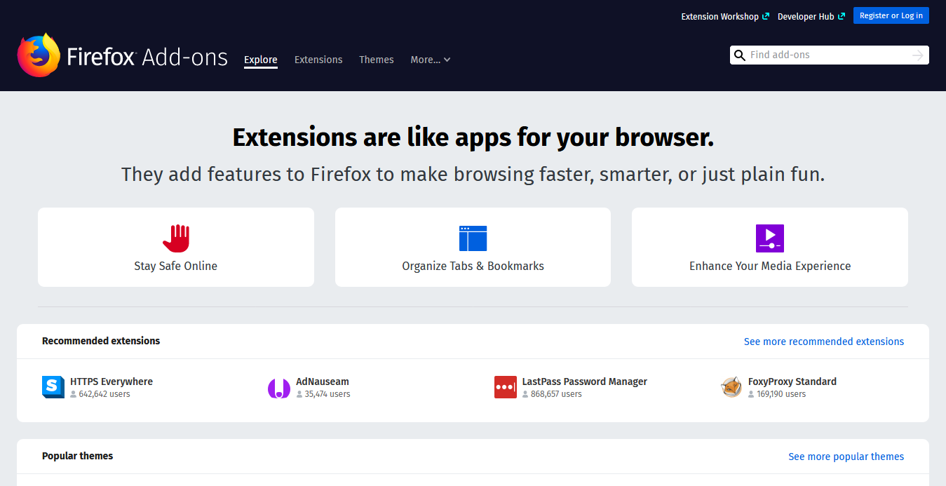 addons-web-page