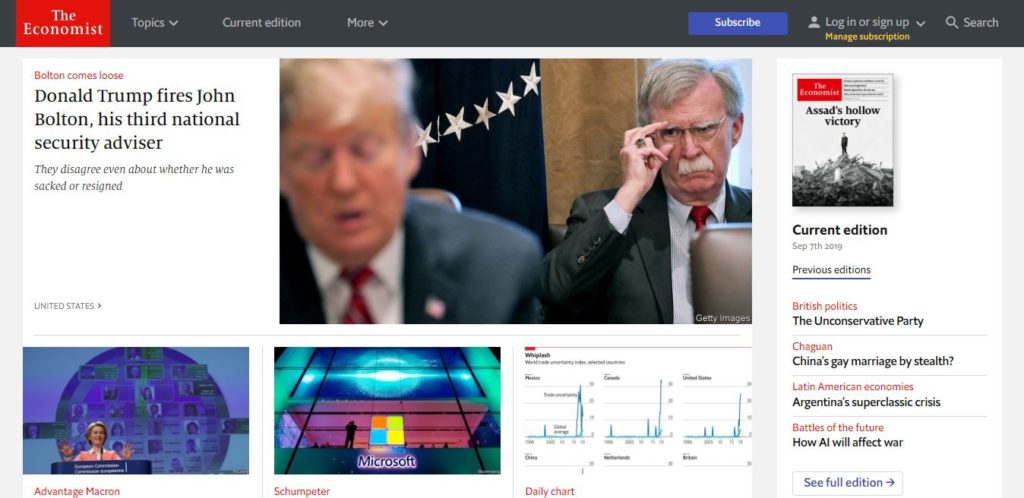 Top 10 Economics sites
