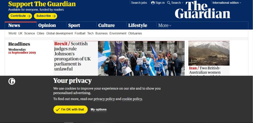 the guardian news source