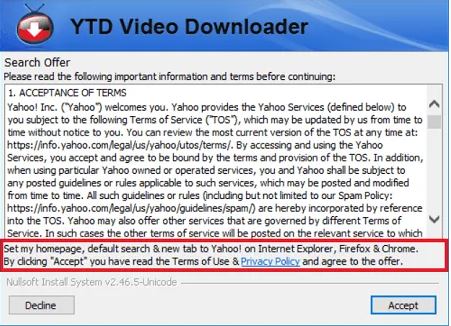 YTD Video Downloader Installer