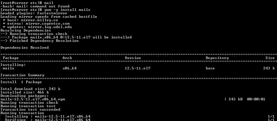 Solved  Mail Command Not Found in Linux (RedHat / CentOS / Debian