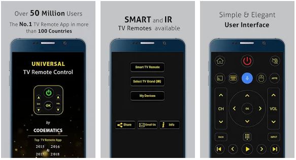 Easy Universal TV Remote