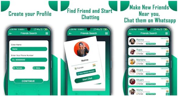 find new people on WhatsApp