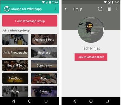 Groups for Whatsapp