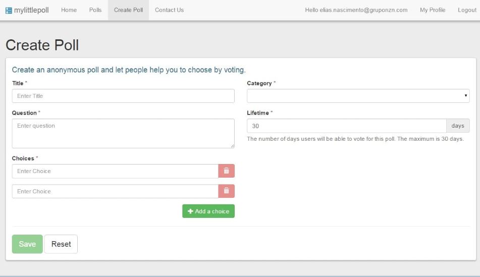 MyLittlePoll