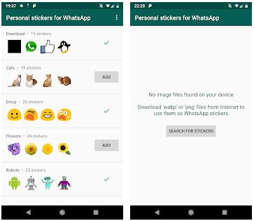 Personal stickers for WhatsApp