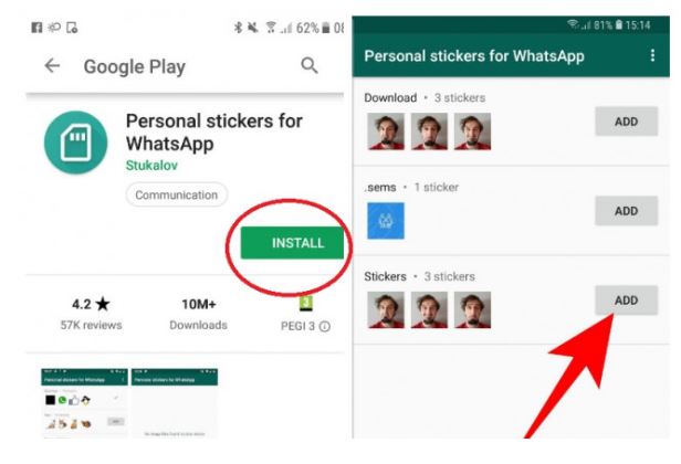 Personal Stickers for WhatsApp
