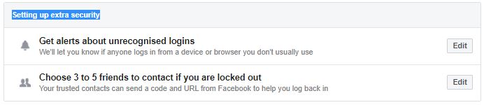 Set up your Facebook privacy 