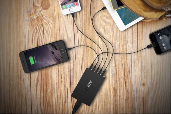 USB cable or in a damaged adapter