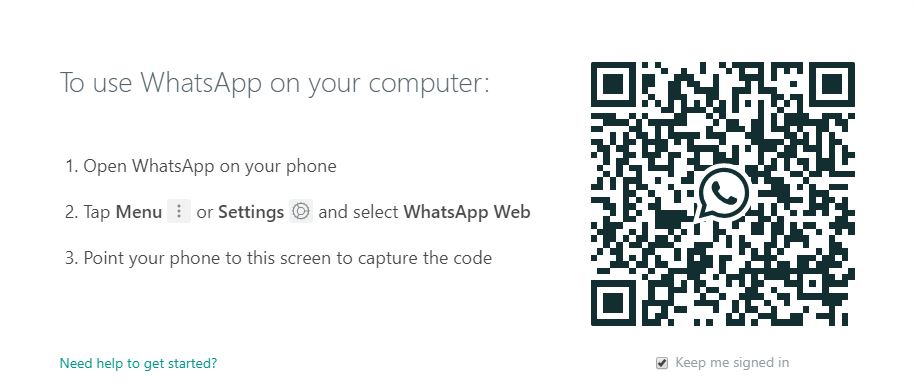 Whatsapp web