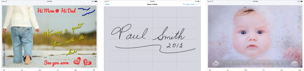 A + Signature (iPhone / iPad)
