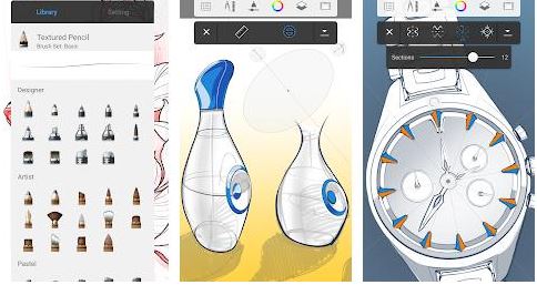 Autodesk SketchBook iPhone Drawing Application