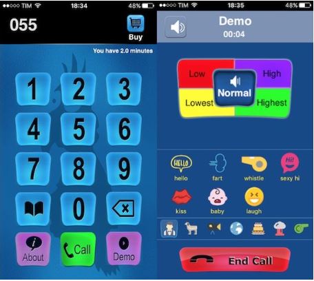 Change voice with Call Voice Changer