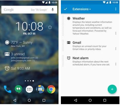 DashClock widget