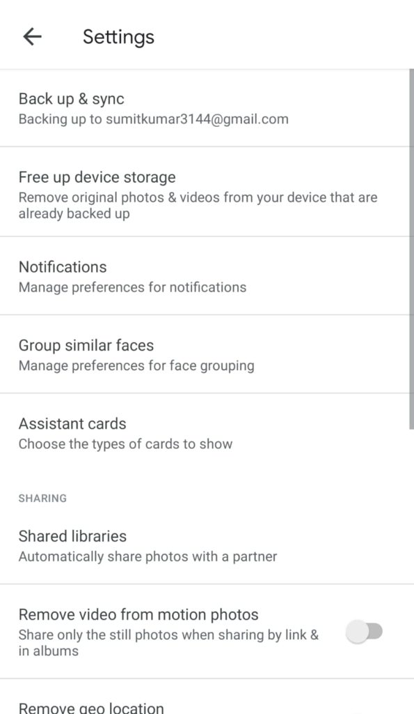 How to disable Google Photos