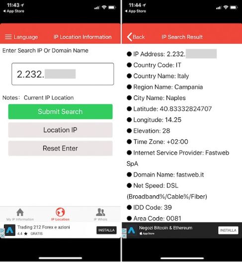 IP Locator (iOS)