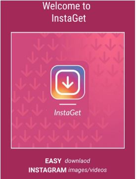 Download photos from Instagram on iPhone with Instaget