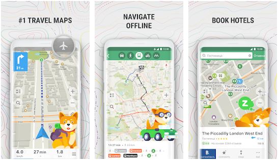 Offline Android GPS Applications: Maps.me