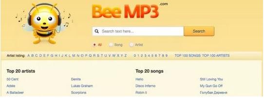 Search engines for music
