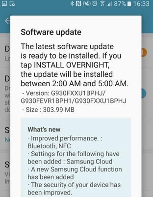 Software Updated