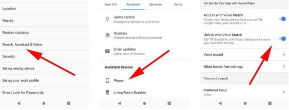 Unlock your phone with Google Assistant