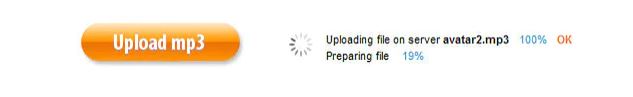 Upload mp3