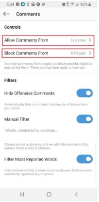 who can comment on your posts