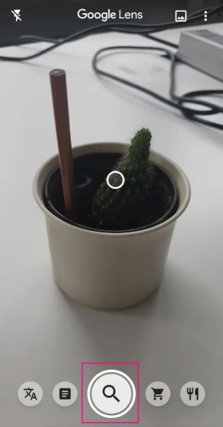 Activate Google Lens on Android
