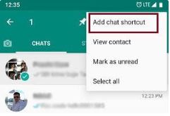 Add chat shortcut