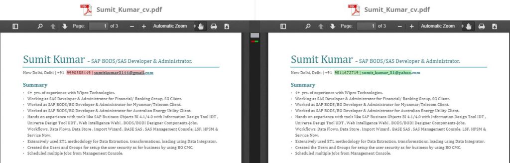 How to Compare PDF Files