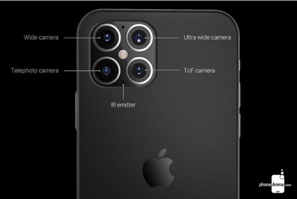 Two new iPhone 2020 renders