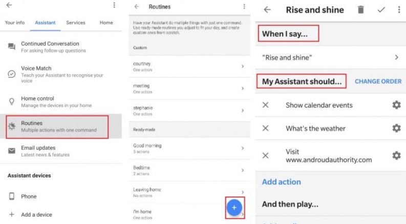 How to lock the phone by voice with Google Assistant