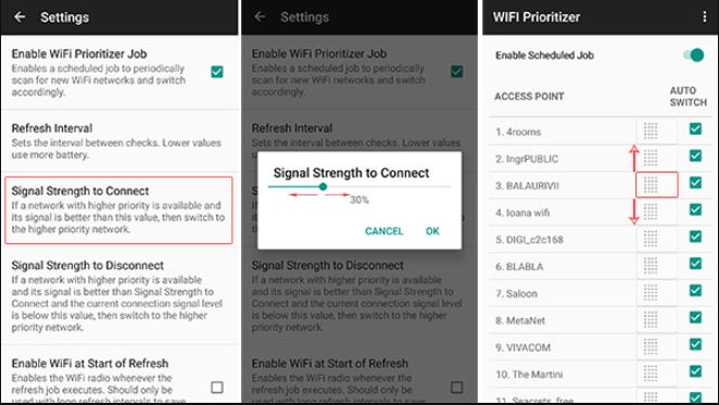 What can I use to prioritize Wi-Fi networks?